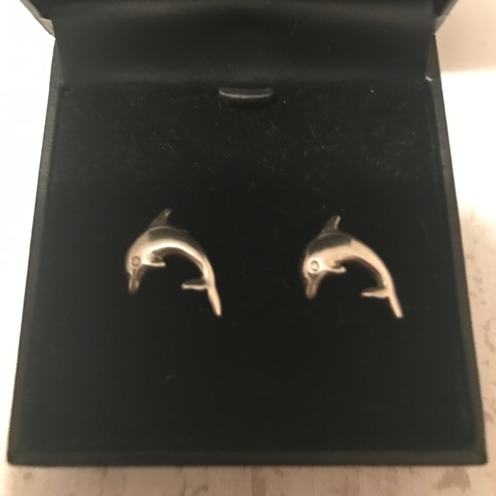 Dolphin earrings